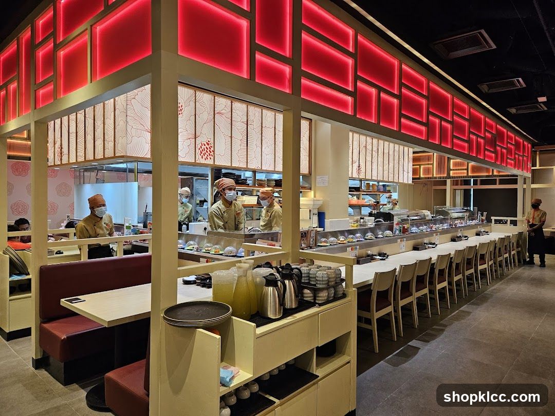 Sushi Restaurant Interior