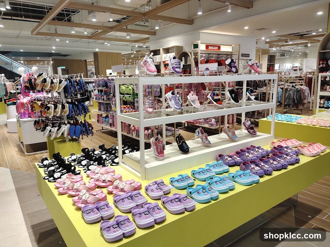 Children's Footwear Display