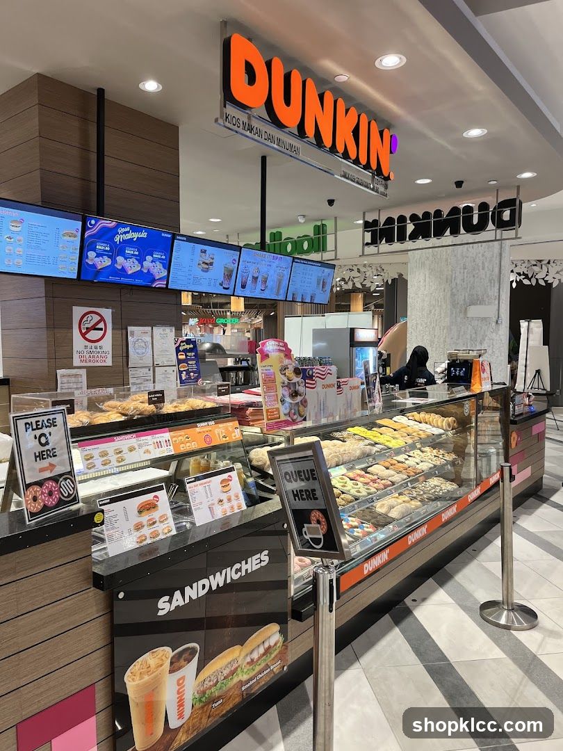 Dunkin' Donuts Counter