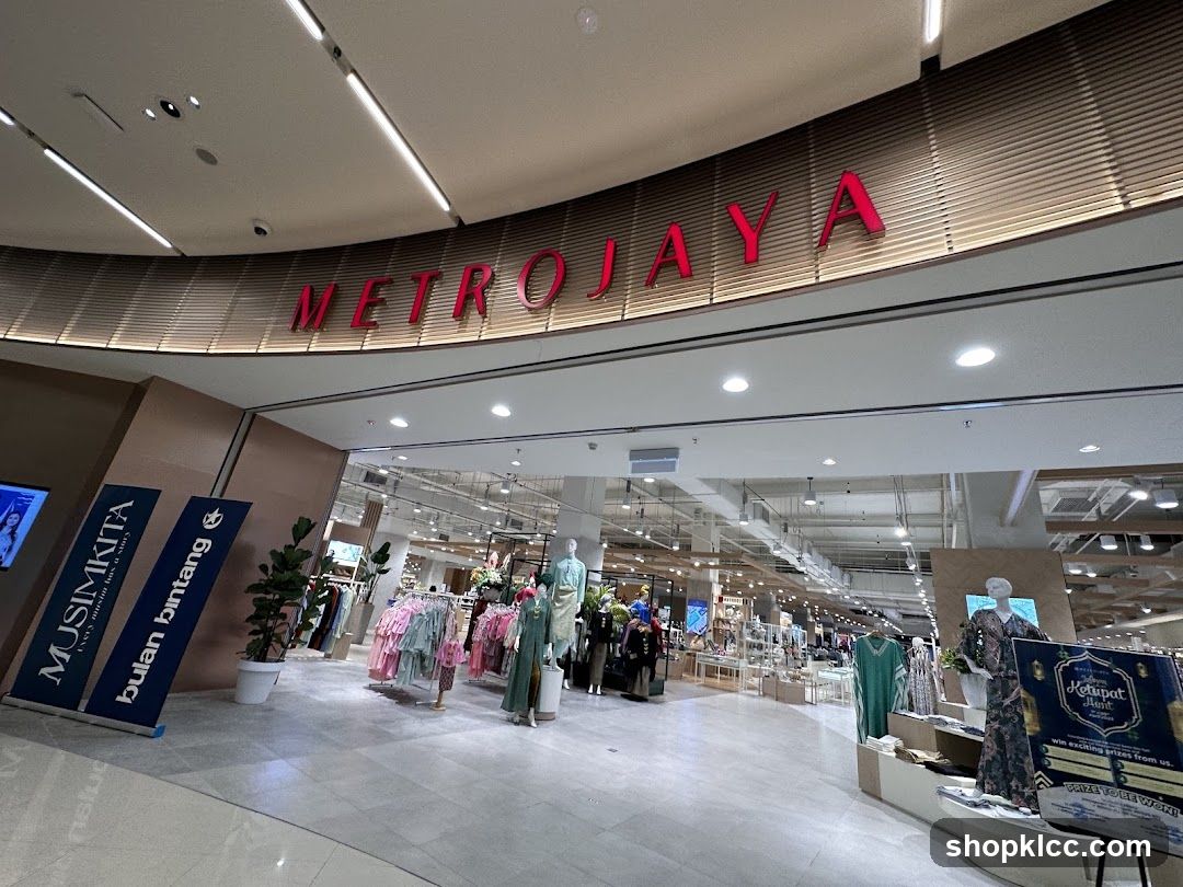 Metrojaya Department Store Entrance