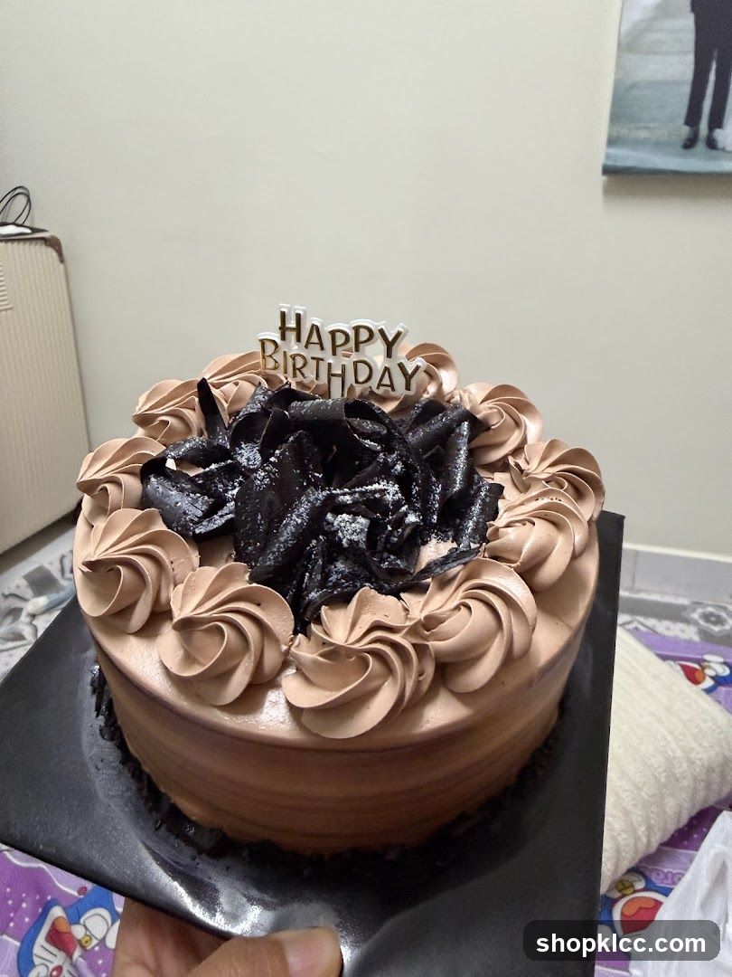 Chocolate Birthday Cake
