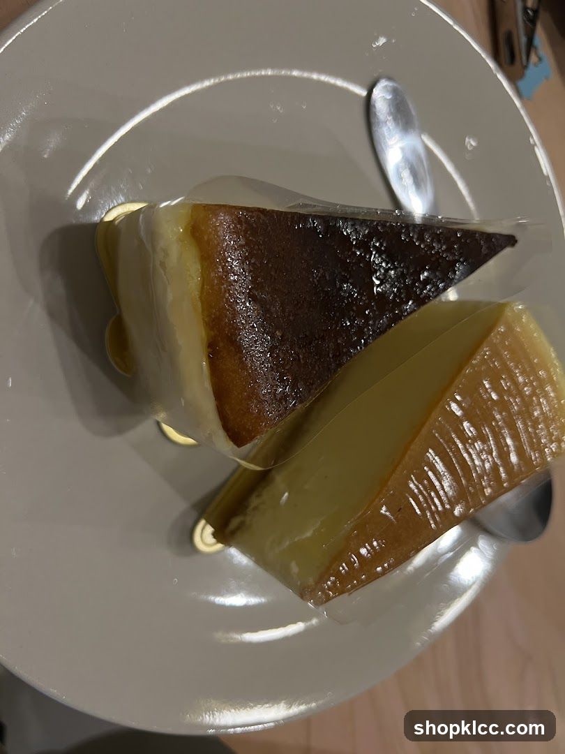 Two Slices of Cheesecake