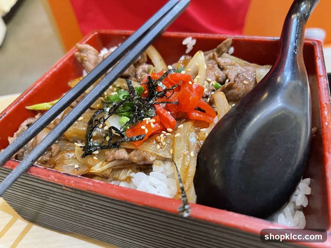 Beef and Rice Bowl