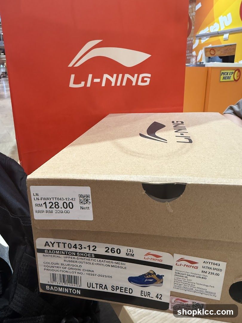 Li-Ning Badminton Shoes Box