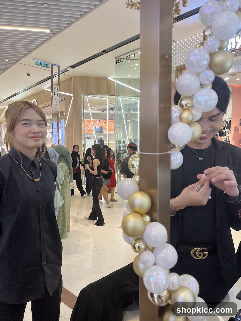 People in a Mall