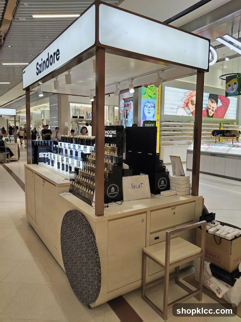 Perfume kiosk