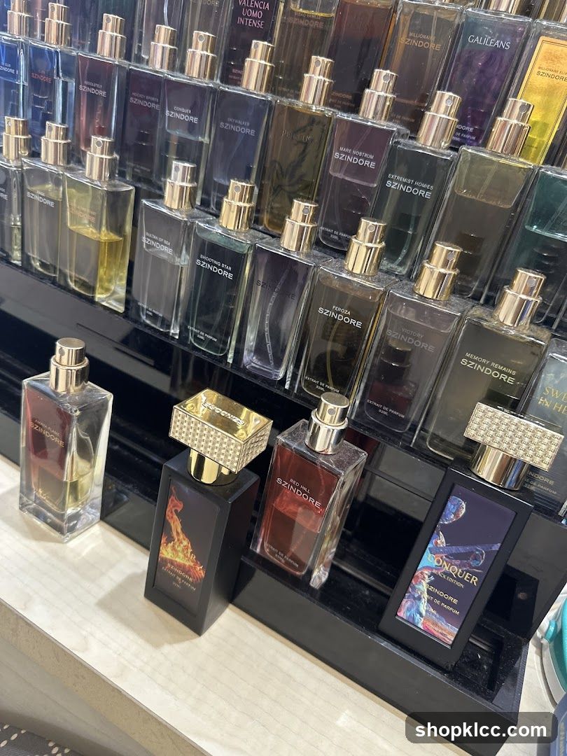 Perfume Display