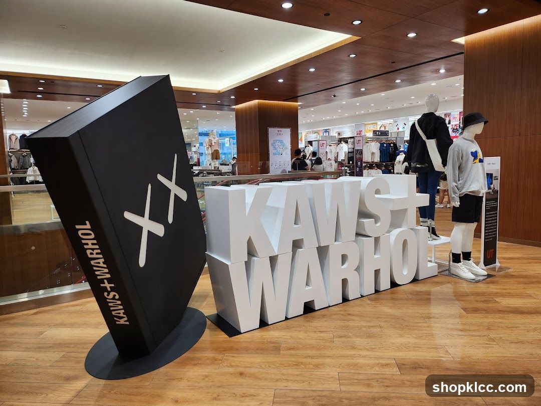 KAWS+WARHOL Display