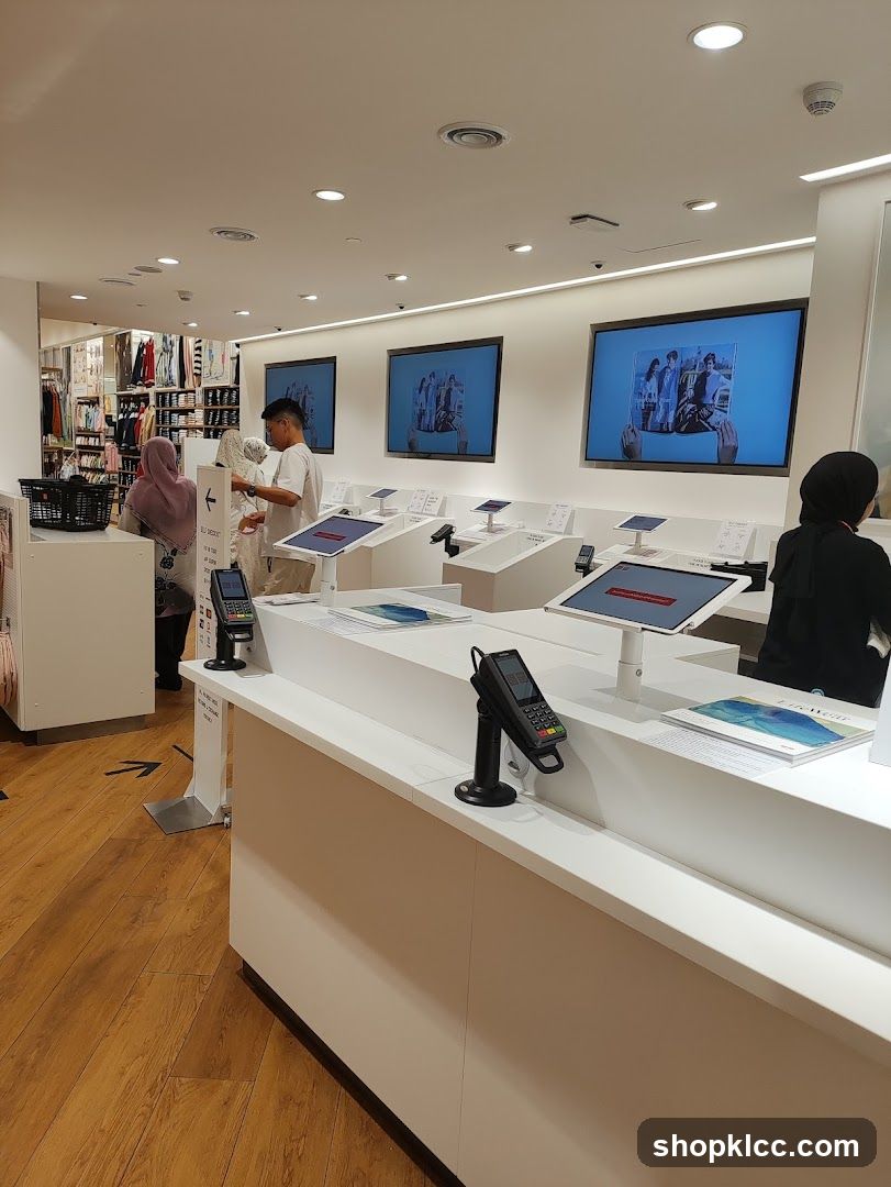Retail Store Checkout Area