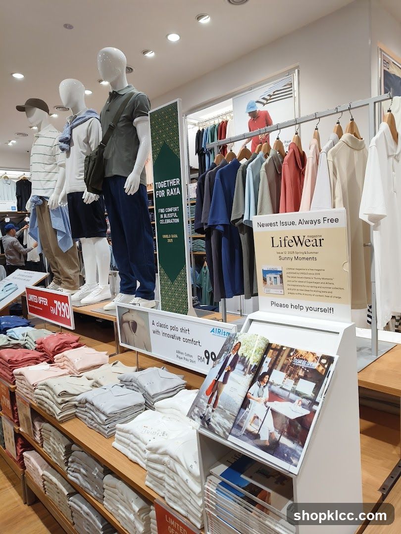 Uniqlo Store Display