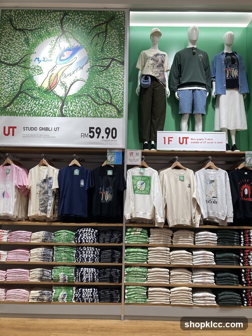 Studio Ghibli UT Collection Display