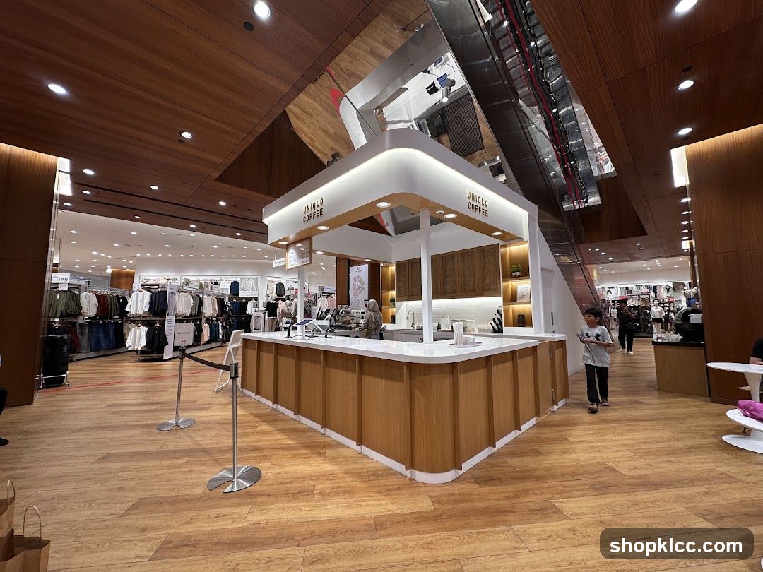 Uniqlo Coffee Counter