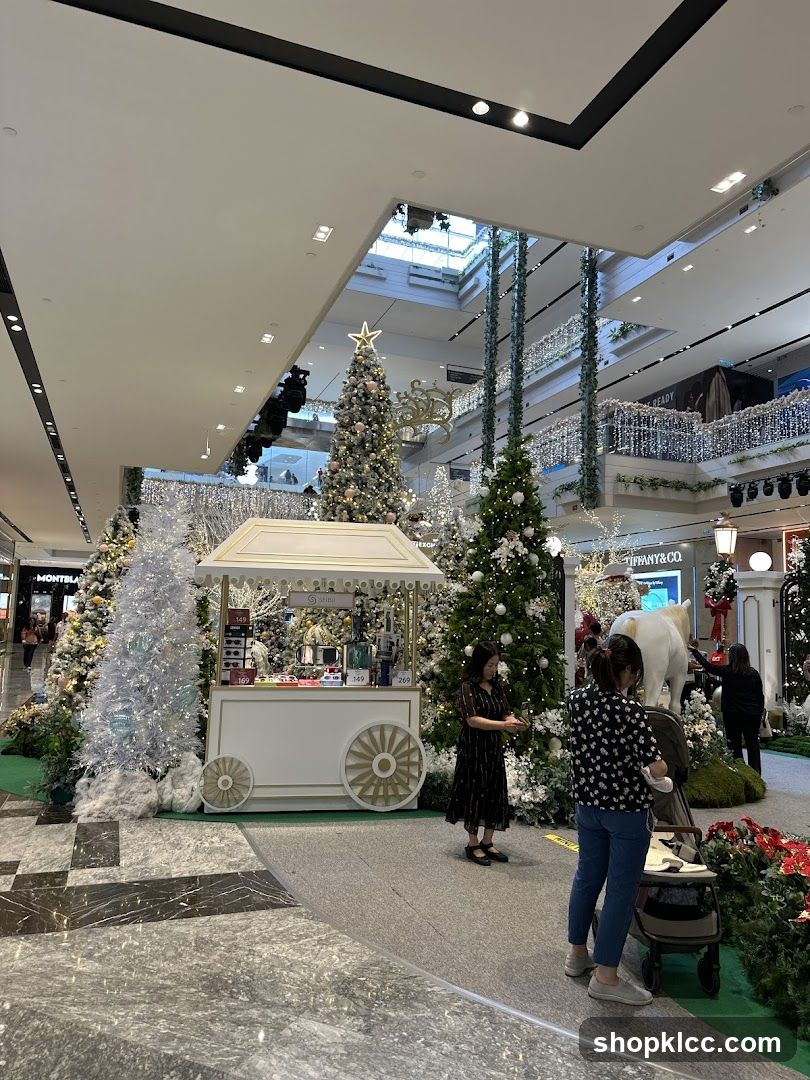 Christmas Decorations in a Mall