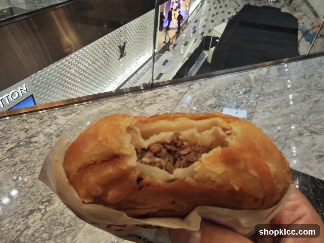 Fried Sandwich in Mall
