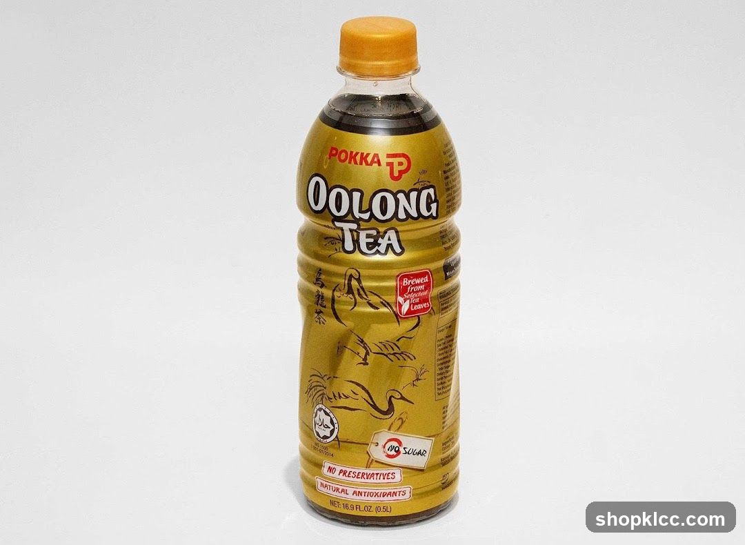 Pokka Oolong Tea Bottle