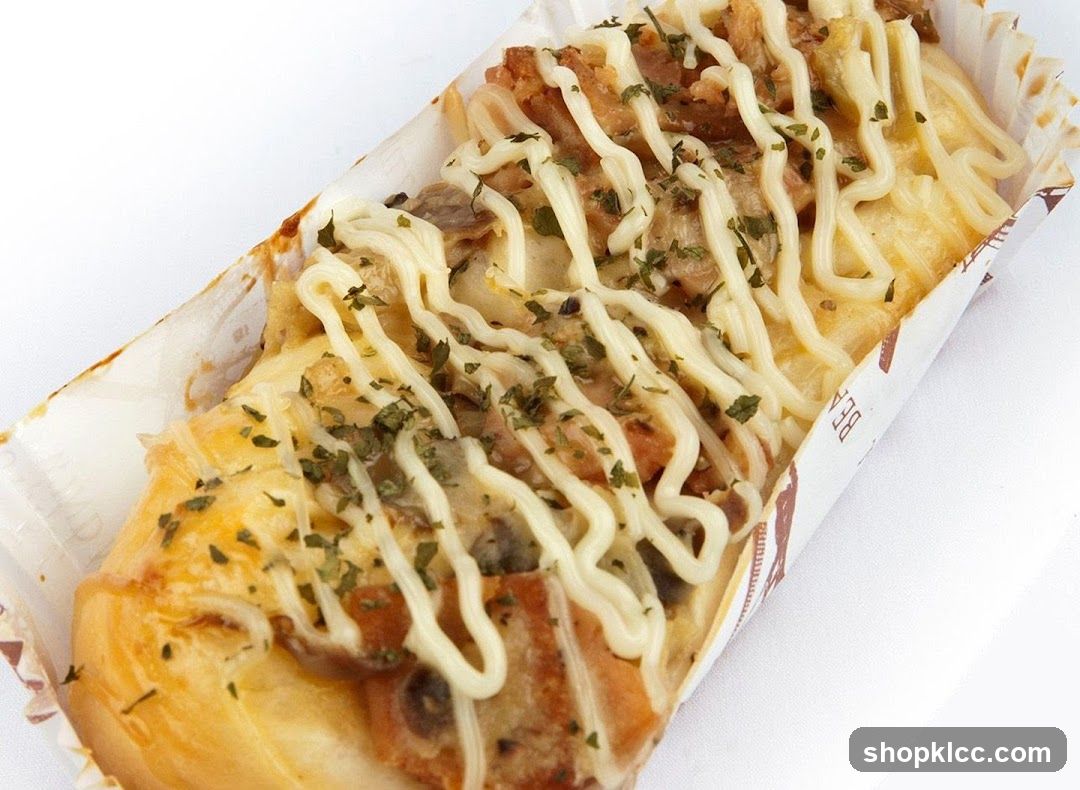 Baked Sandwich with Mayo and Herbs
