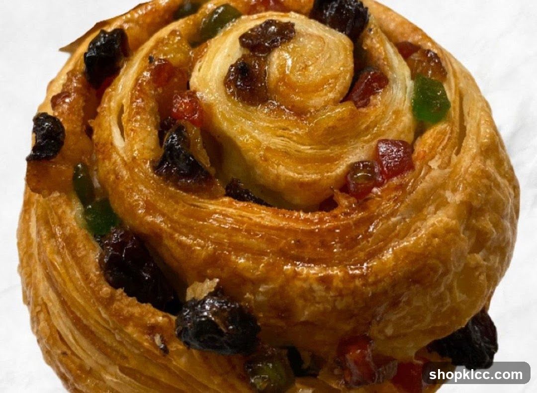 Fruit Swirl Pastry
