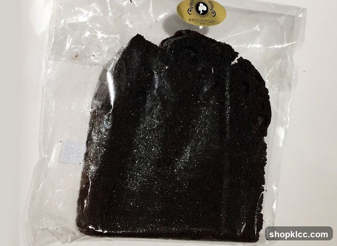 Dark Bread Slice in Packaging