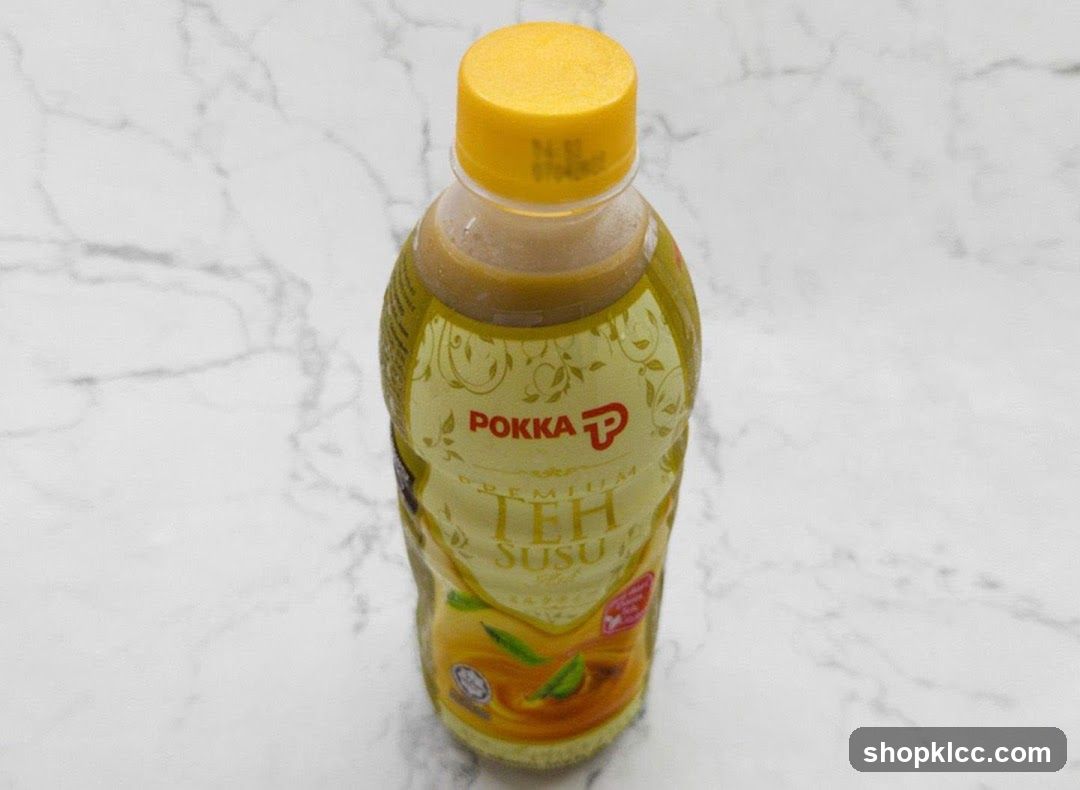 Pokka Teh Susu Bottle