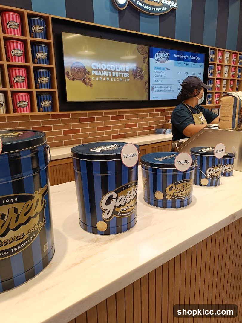 Garrett Popcorn Shops Interior