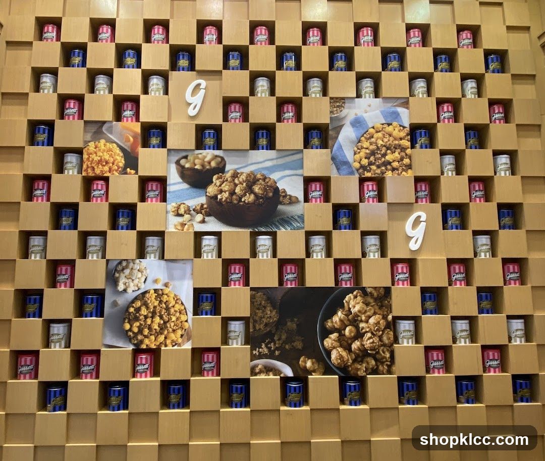 Popcorn Display Wall