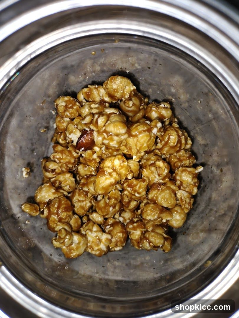 Caramel Popcorn with Nuts