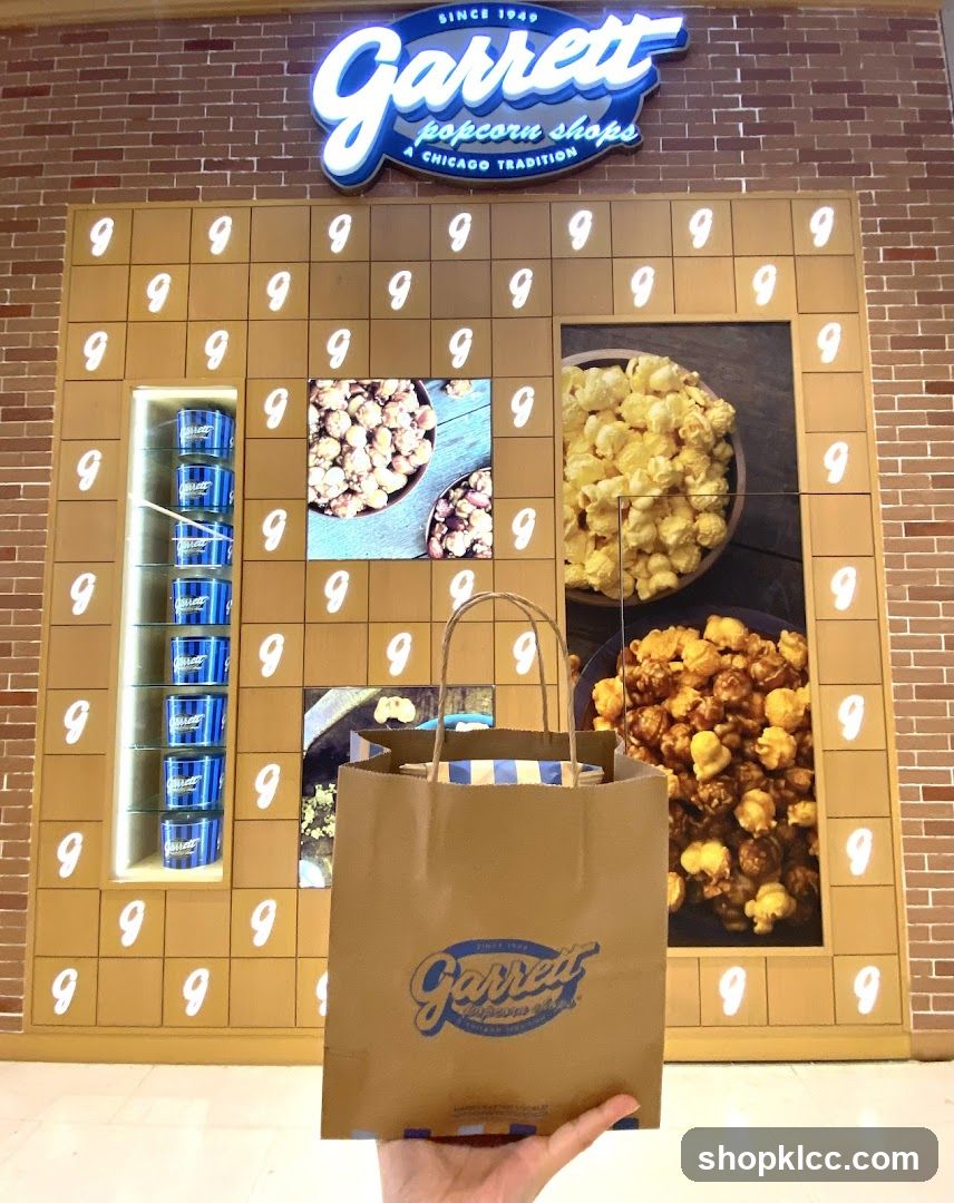 Garrett Popcorn Shops Display