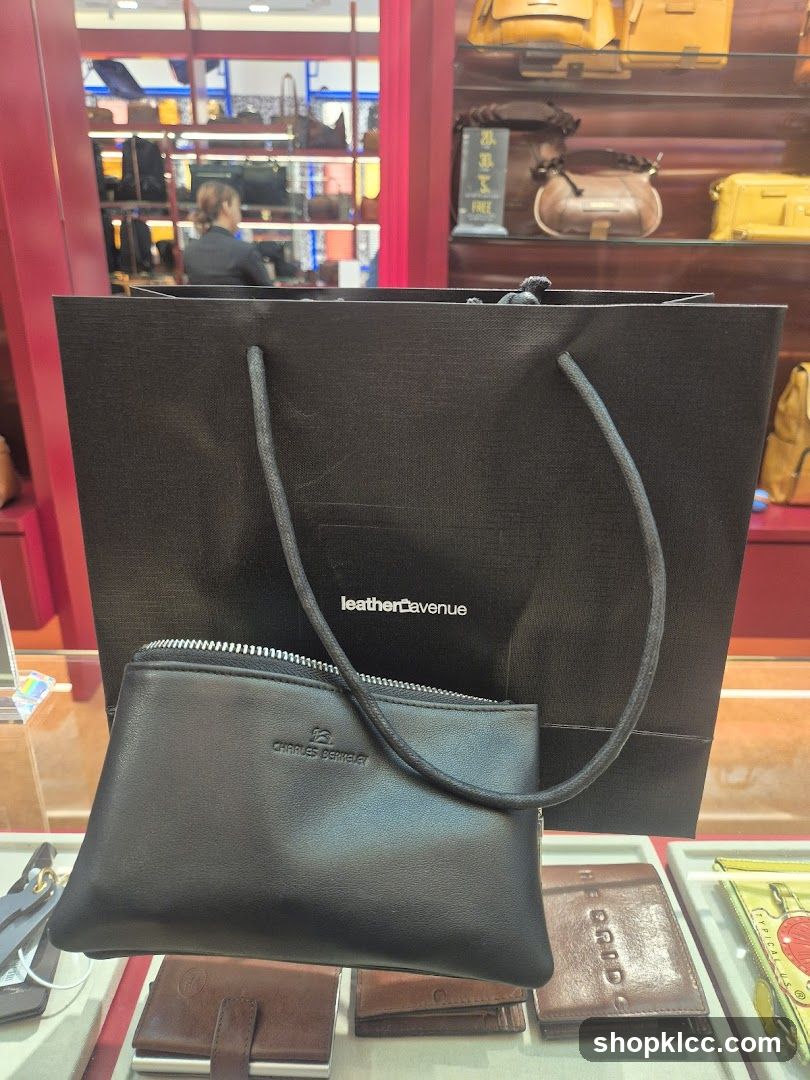 Leather Goods Display