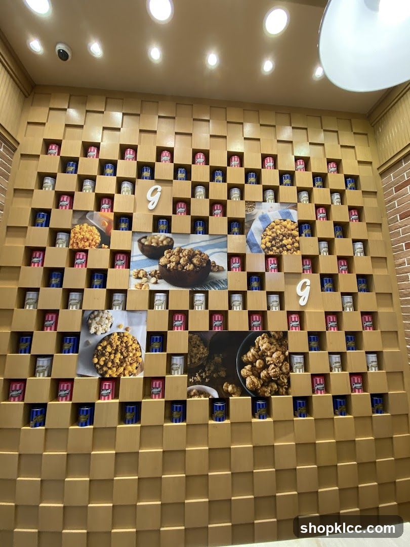 Popcorn Display Wall
