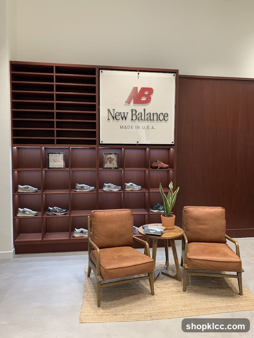 New Balance Store Interior