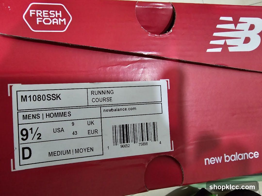 New Balance Shoe Box