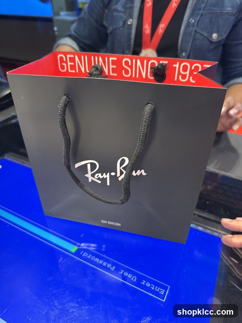 Ray-Ban Shopping Bag