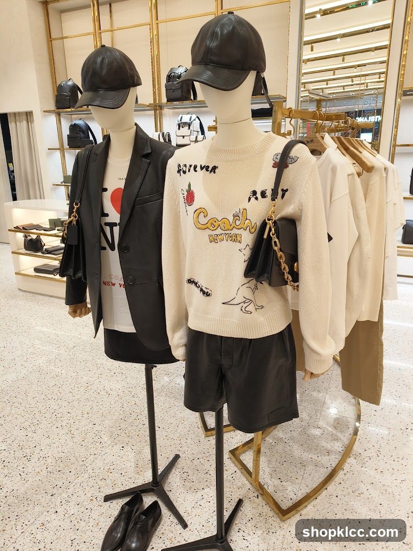 Mannequins in a retail store