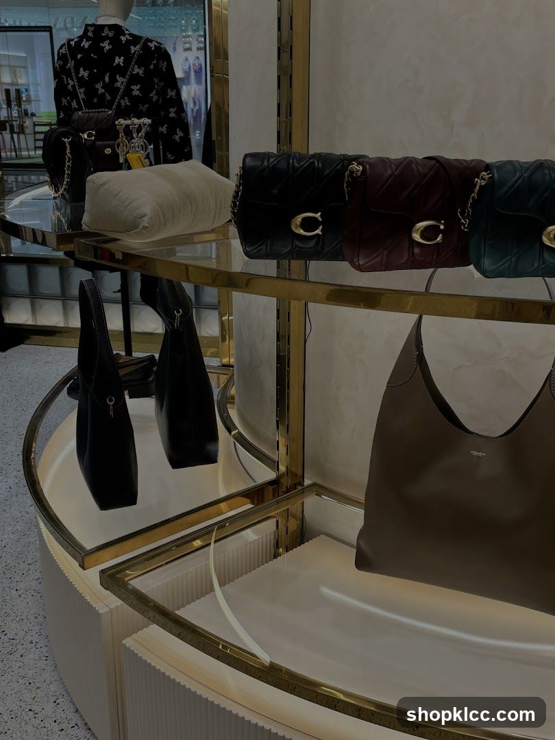 Handbags on Display