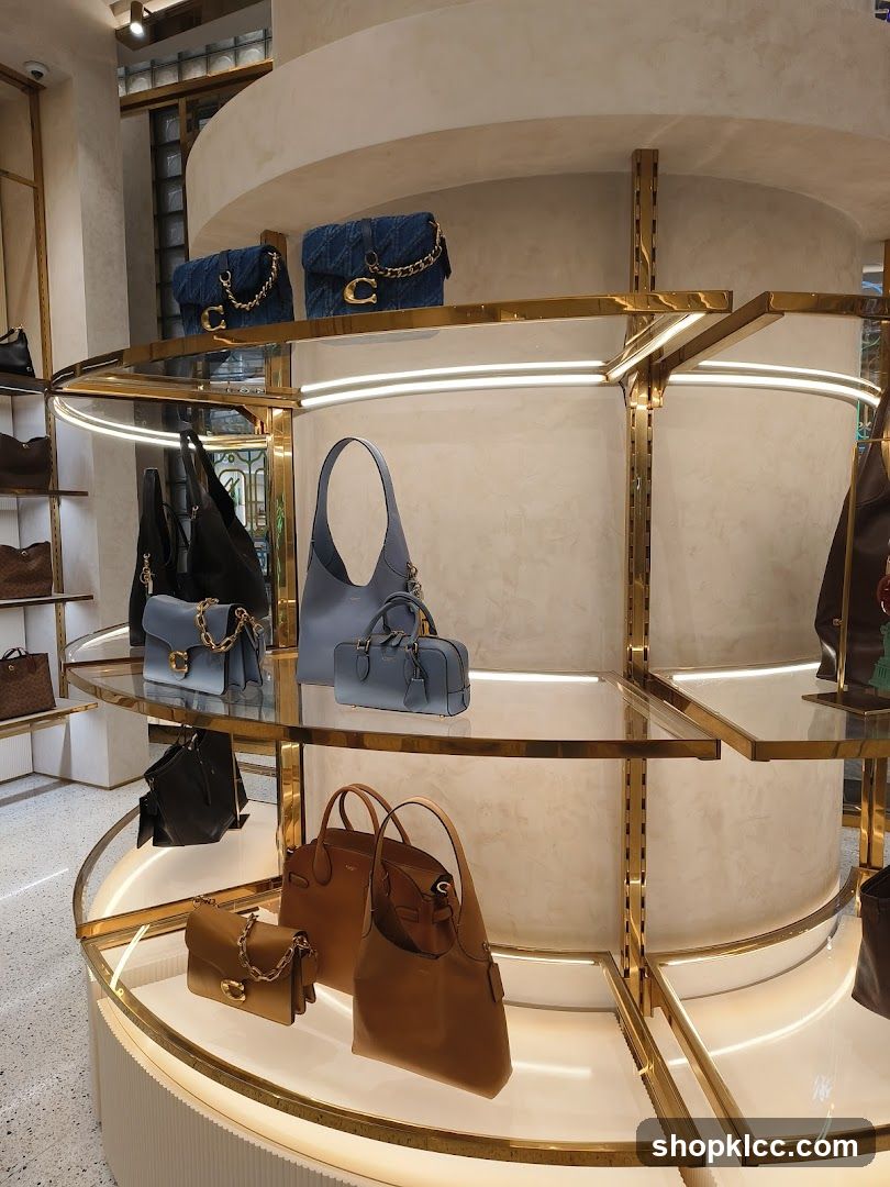 Handbags on Display