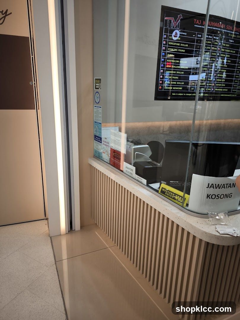 Currency Exchange Counter