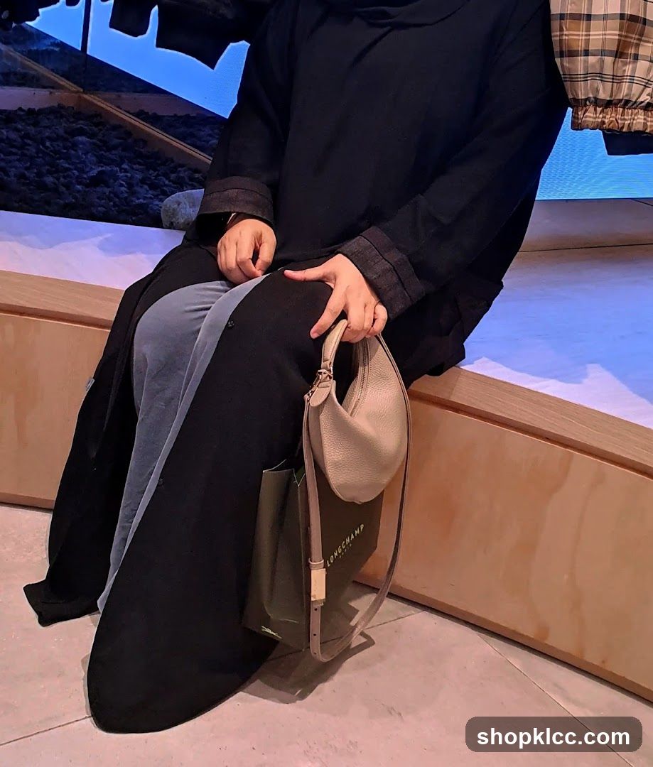 Woman with Handbags