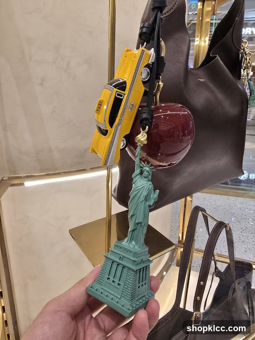 New York themed bag charms