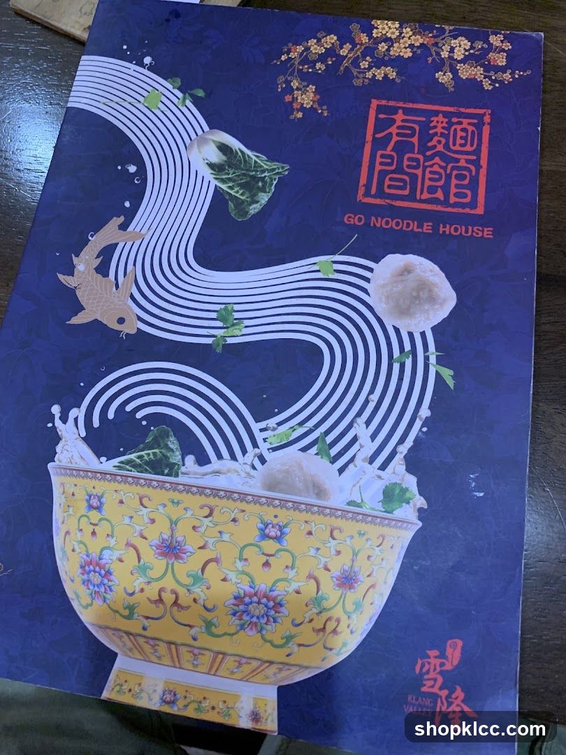 Go Noodle House Menu