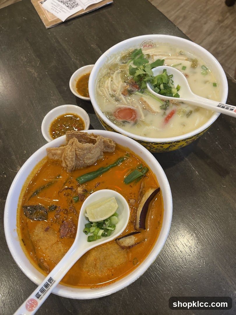 Two Bowls of Noodles