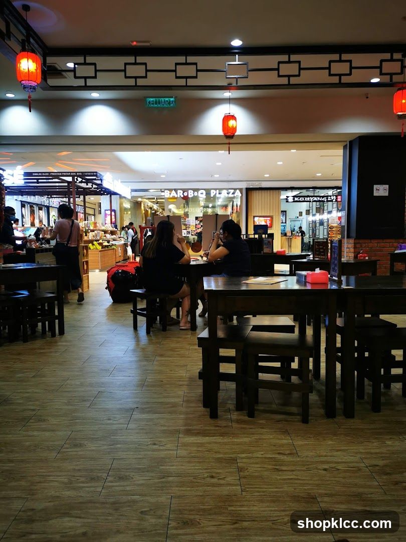 Restaurant Interior with Diners