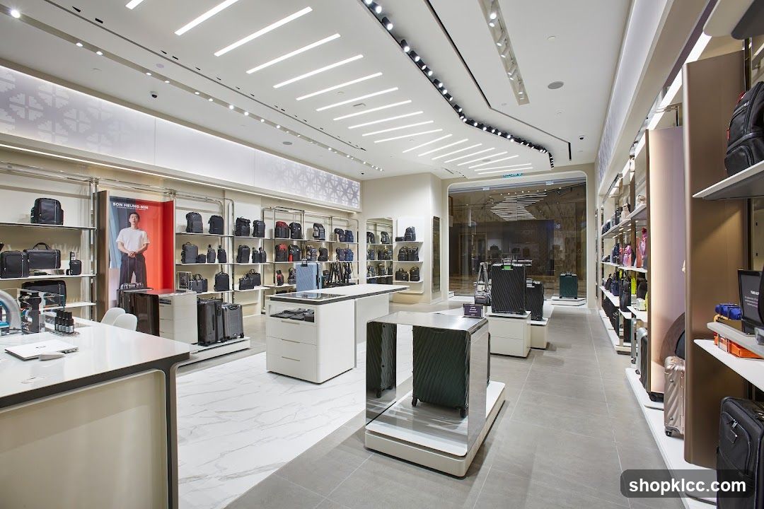 Modern Luggage Store Interior