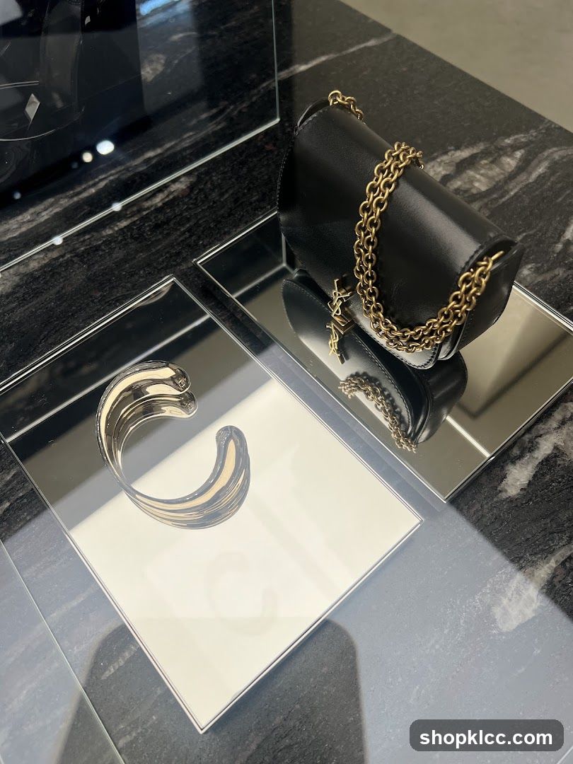 Luxury Handbag and Bracelet Display