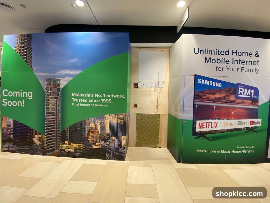Maxis Coming Soon Advertisement