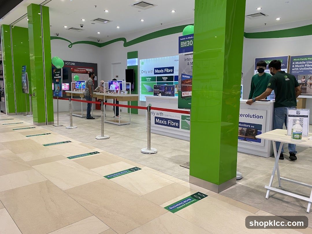 Telecommunications Store Interior
