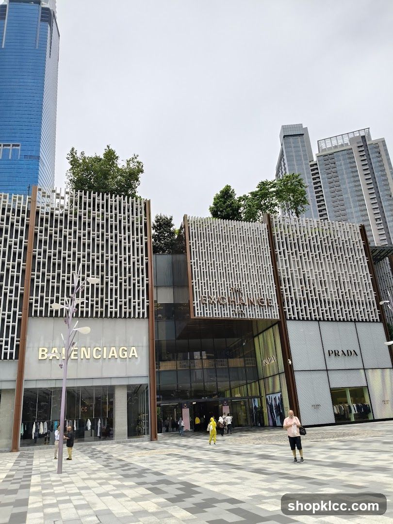Balenciaga and Prada Storefronts