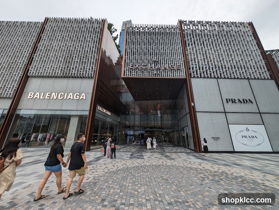 Balenciaga and Prada Stores