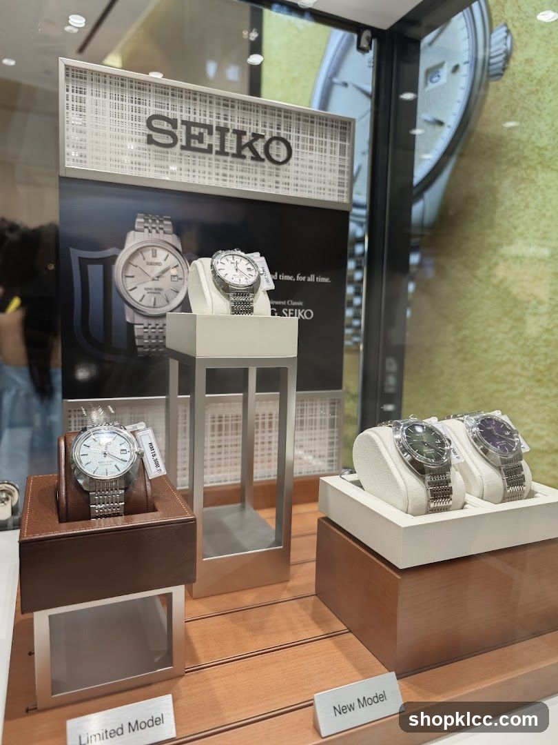 Seiko Watch Display