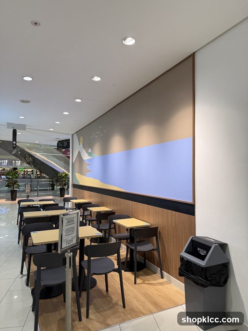 Cafe Seating Area