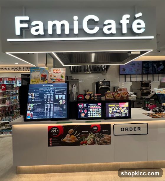 FamiCafe Counter
